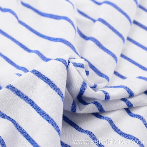 Elegant Yarn Dyed Knitted Rayon Fabric For Garment